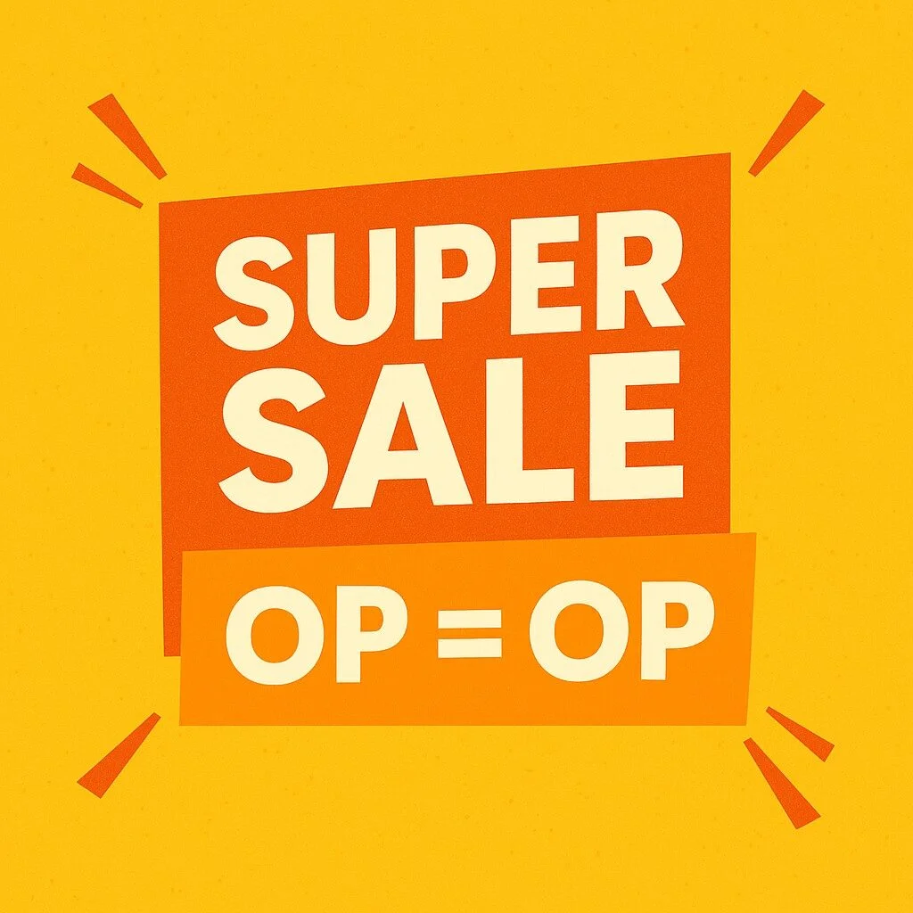 Super Sale op = op