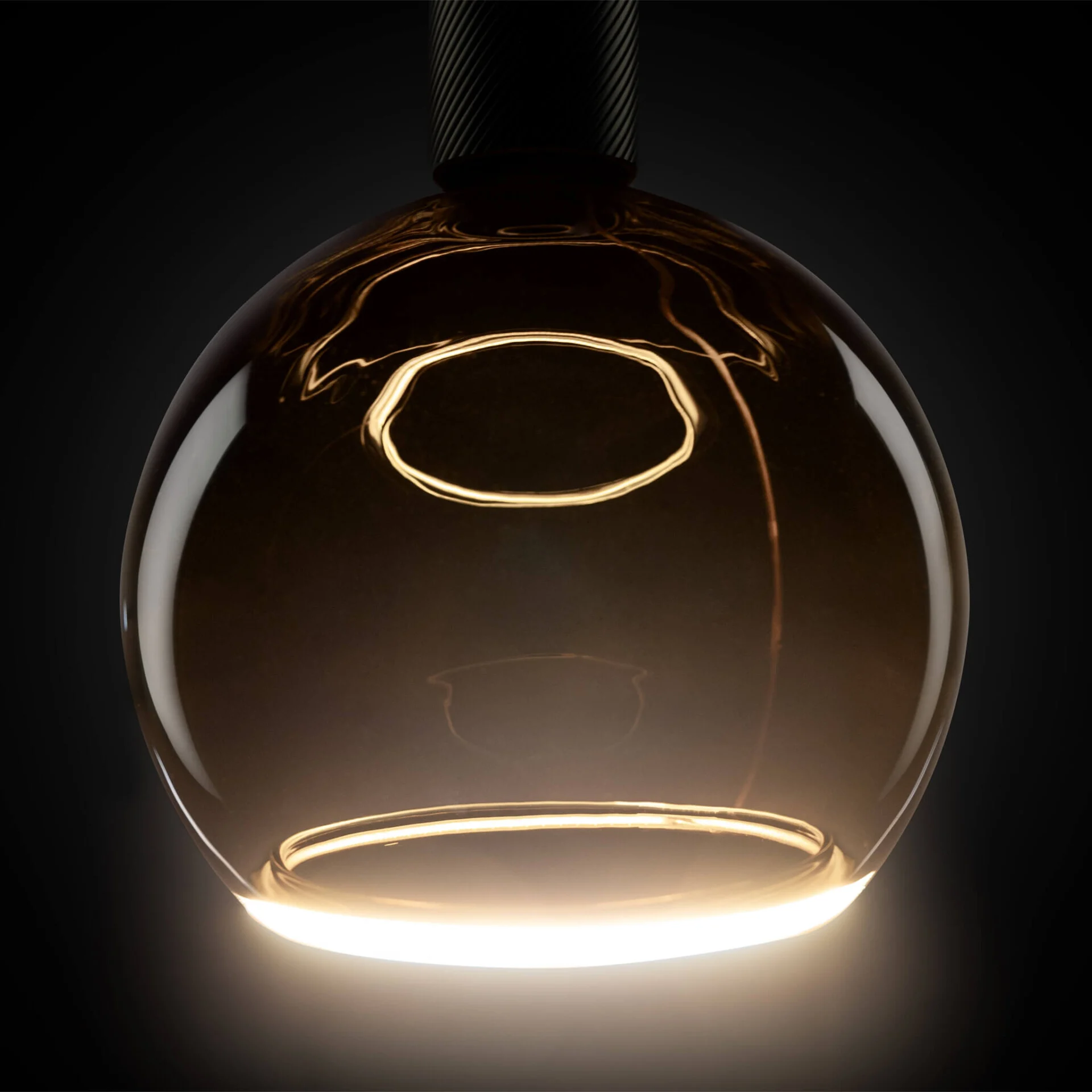 Segula Led Floating globe billiard black 200 E27