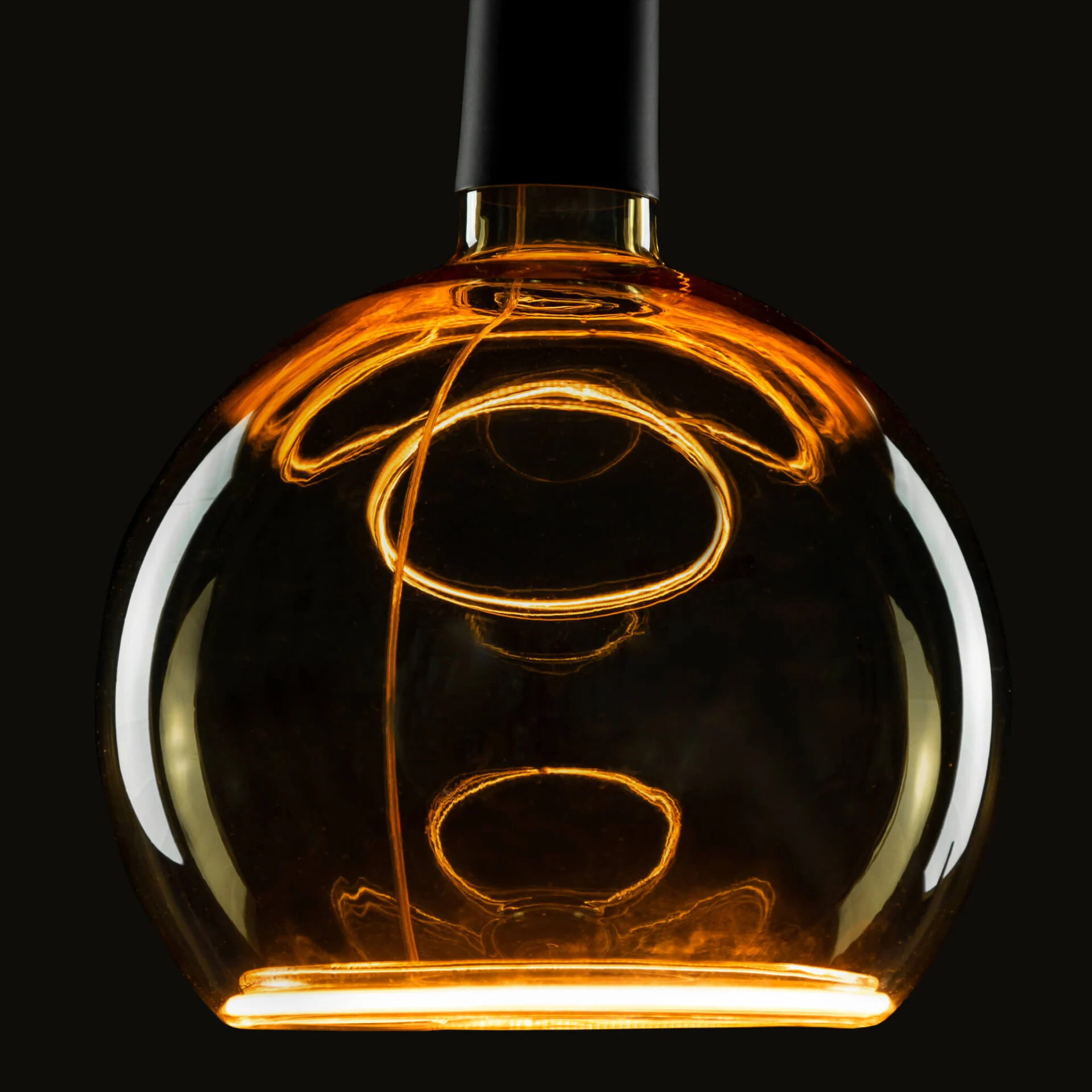 Led Floating globe gold 200 E27
