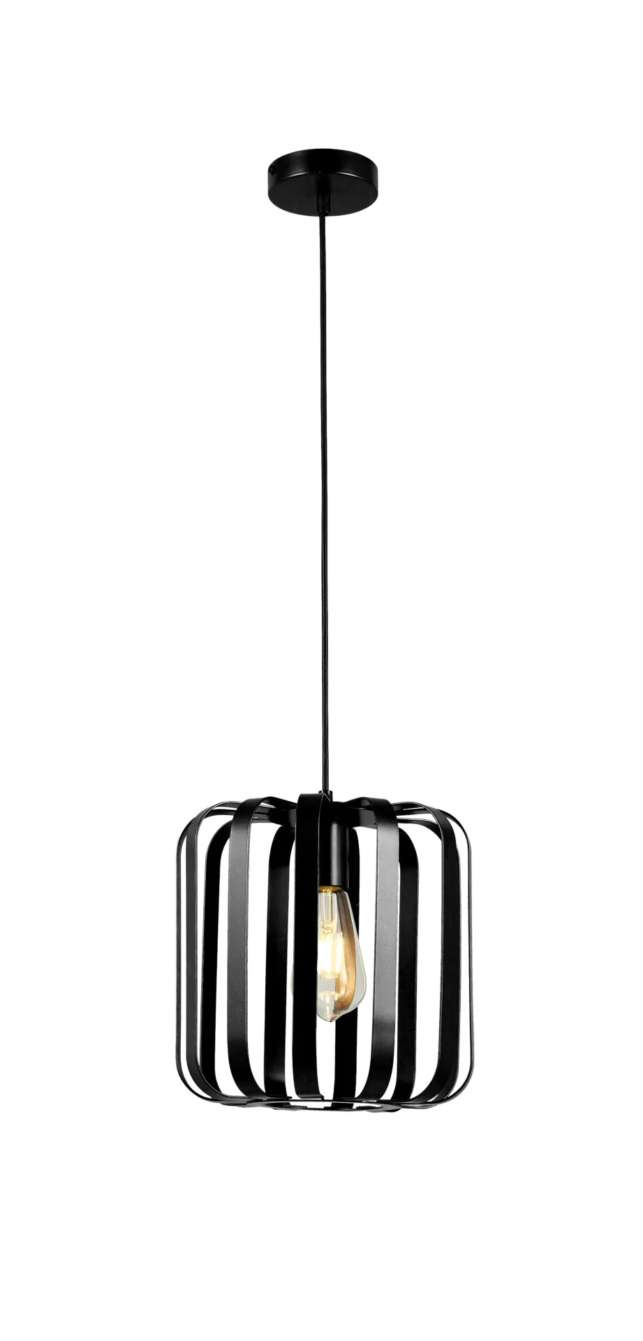 Metalen hanglamp Sofie zwart